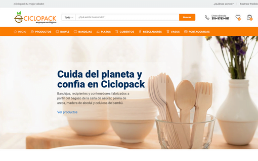 Cicloplack diseño web Tu Negocio WB