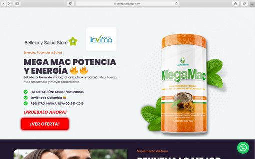 Mega Mac Diseño web Tu Negocio WB