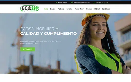 diseño web Tu Negocio WB ECoss Ingenieria